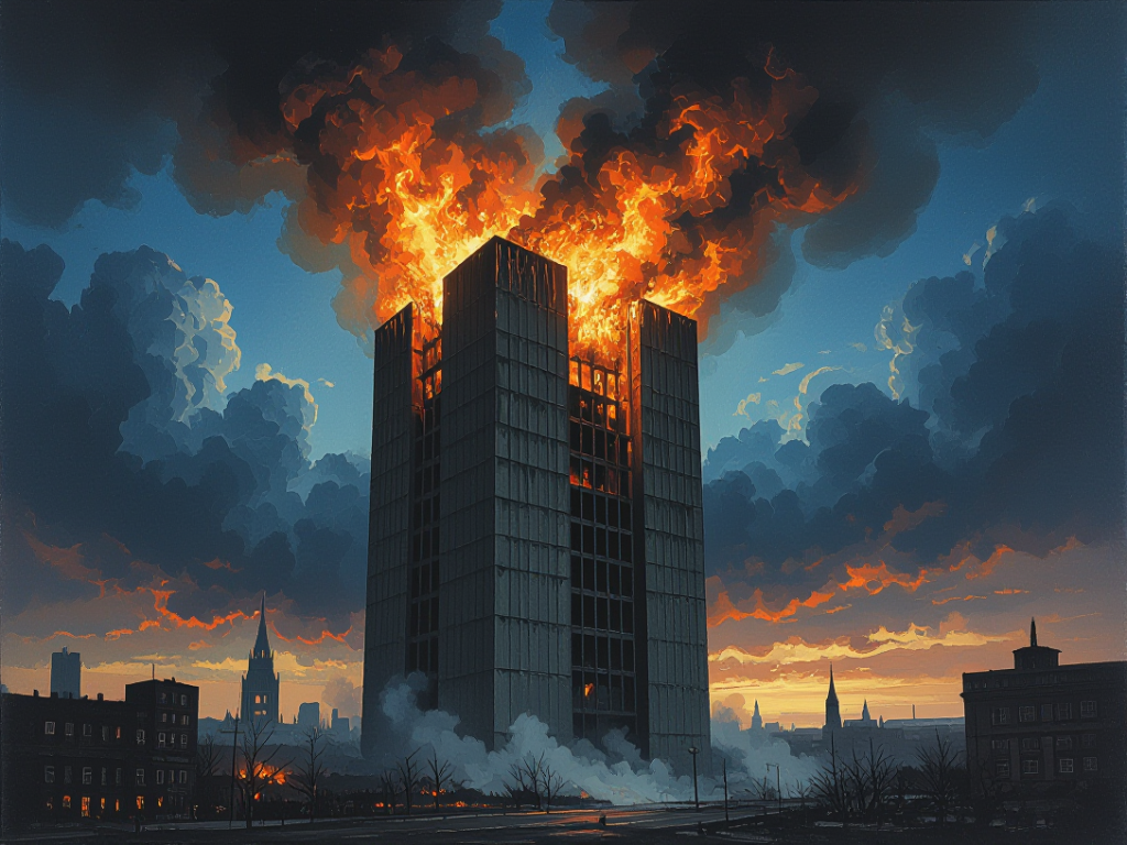 《火燒倫敦大樓:致命真相》觀後感:業力交錯下的悲劇